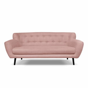 Světle růžová pohovka Cosmopolitan design Hampstead, 192 cm