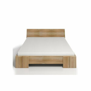 Dvoulůžková postel z bukového dřeva SKANDICA Vestre Maxi, 160 x 200 cm