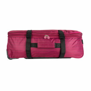 Růžová cestovní taška na kolečkách Lulucastagnette Rallas, 91 l